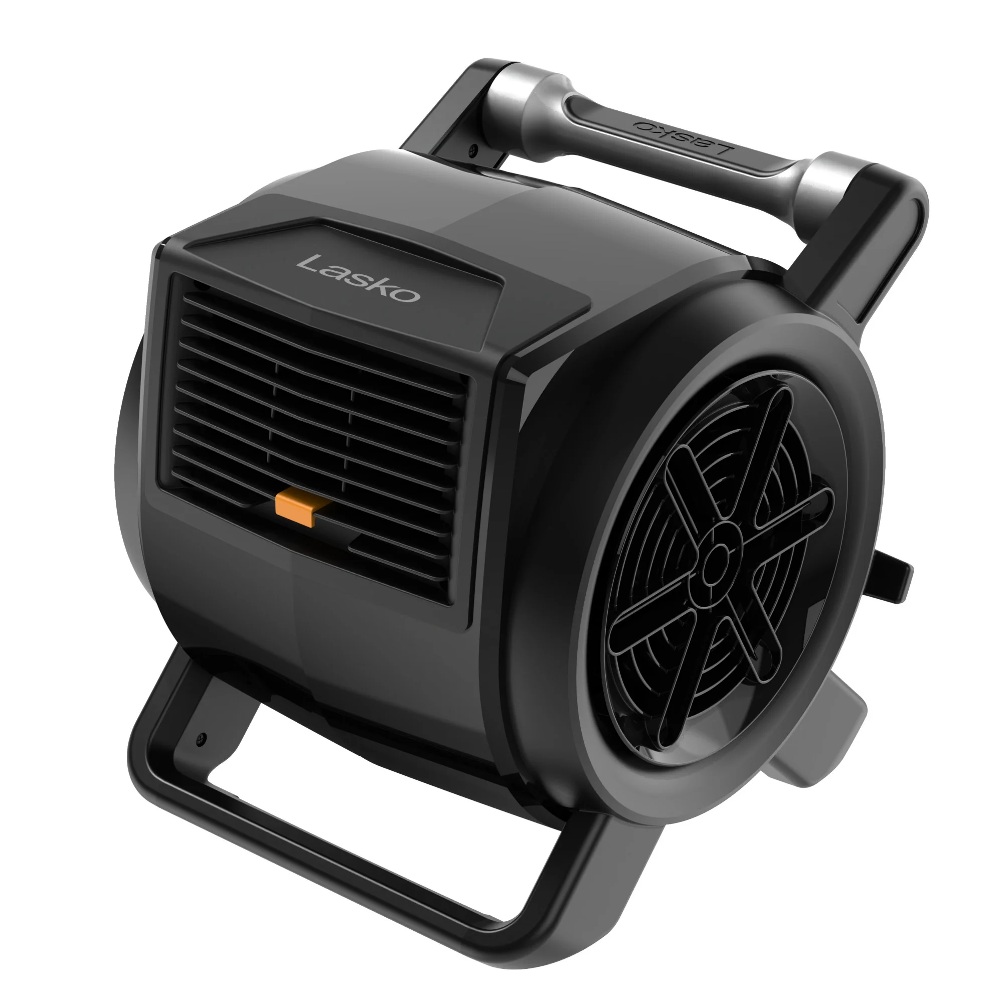 Lasko 14" DC Air Mover Blower Fan: 9-Speed, High Velocity, 2 Outlets, Pivoting, Black - Image 9
