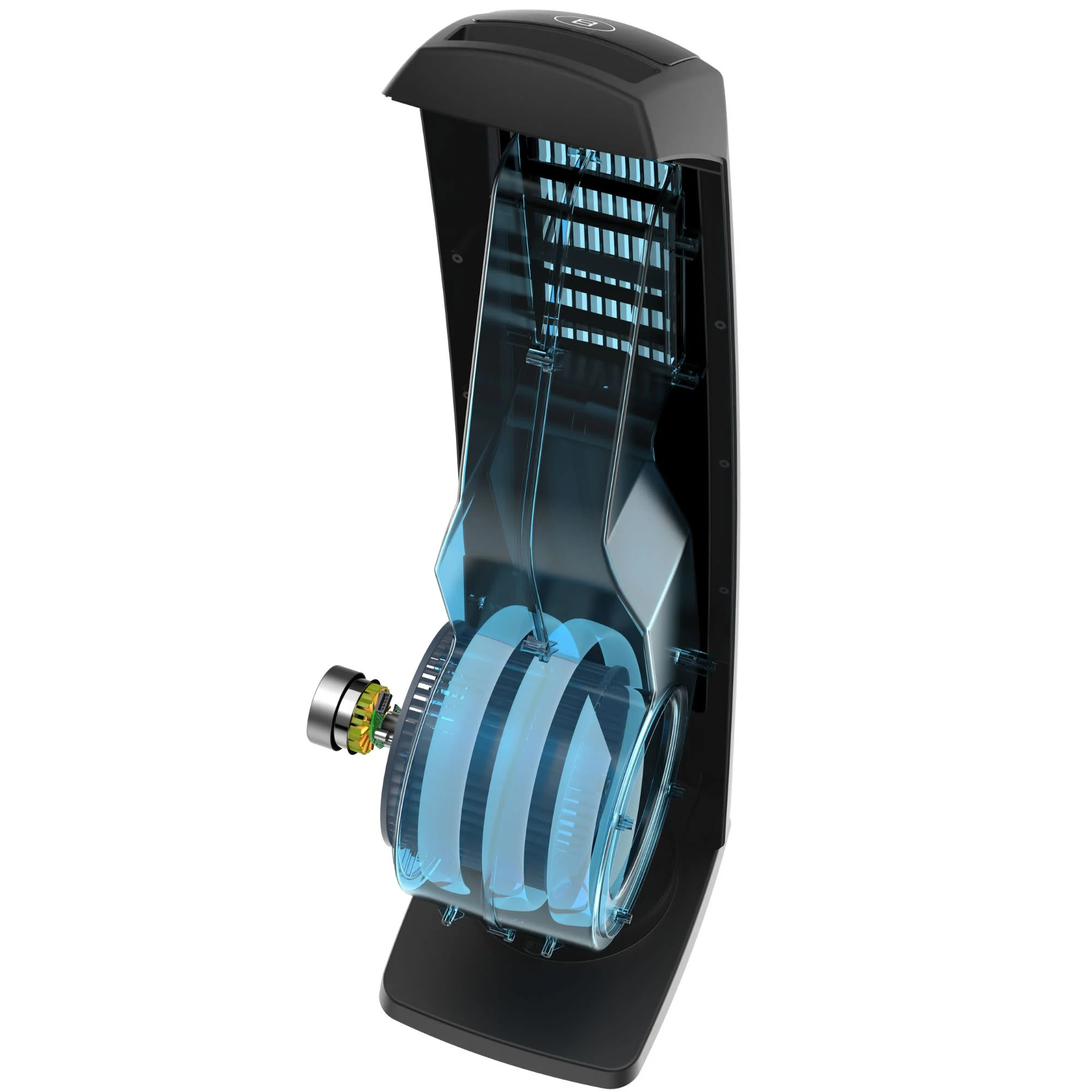 Lasko 35" DC Tower Fan: Oscillating, 9-Speed, High Velocity, Remote, Black - Image 10