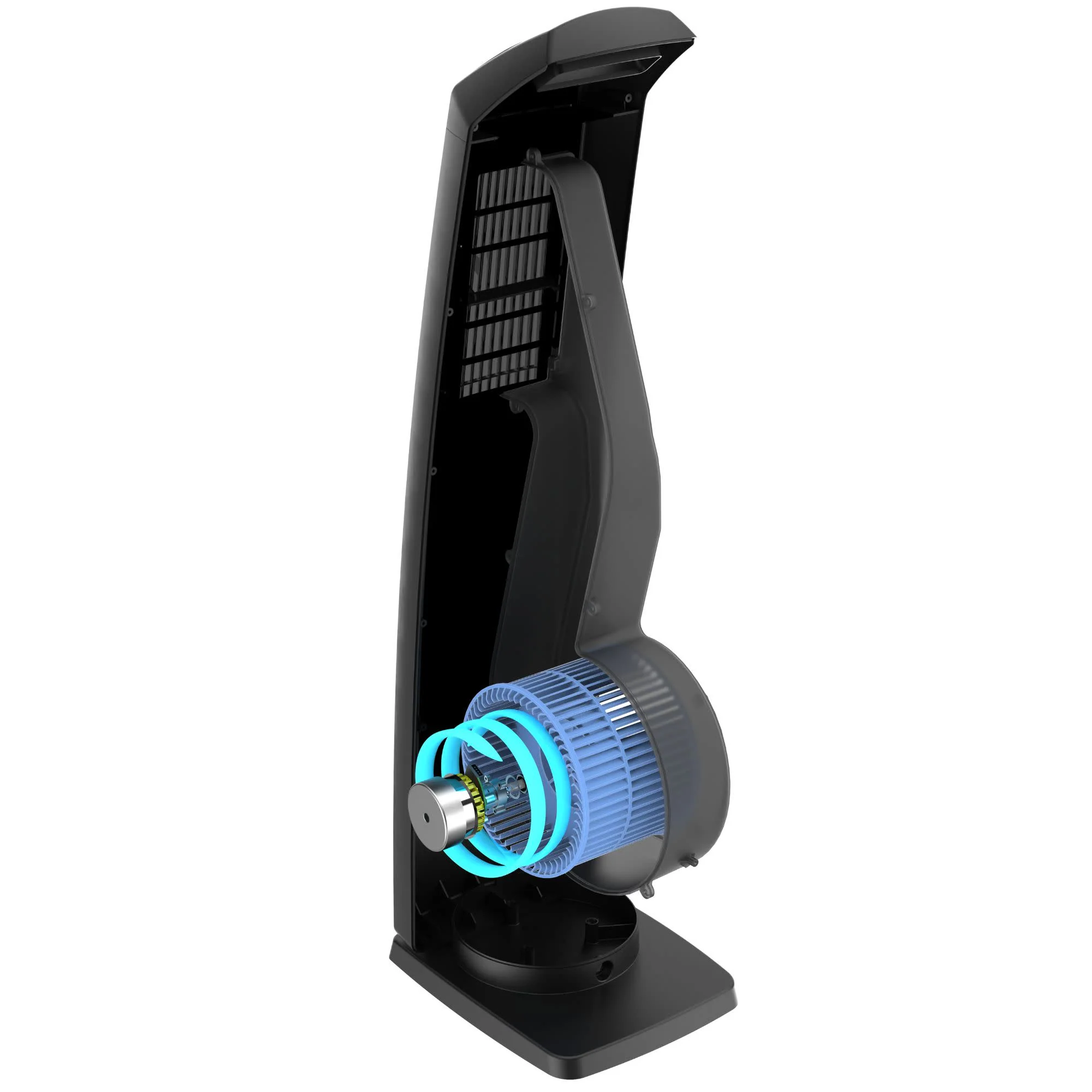 Lasko 35" DC Tower Fan: Oscillating, 9-Speed, High Velocity, Remote, Black - Image 11