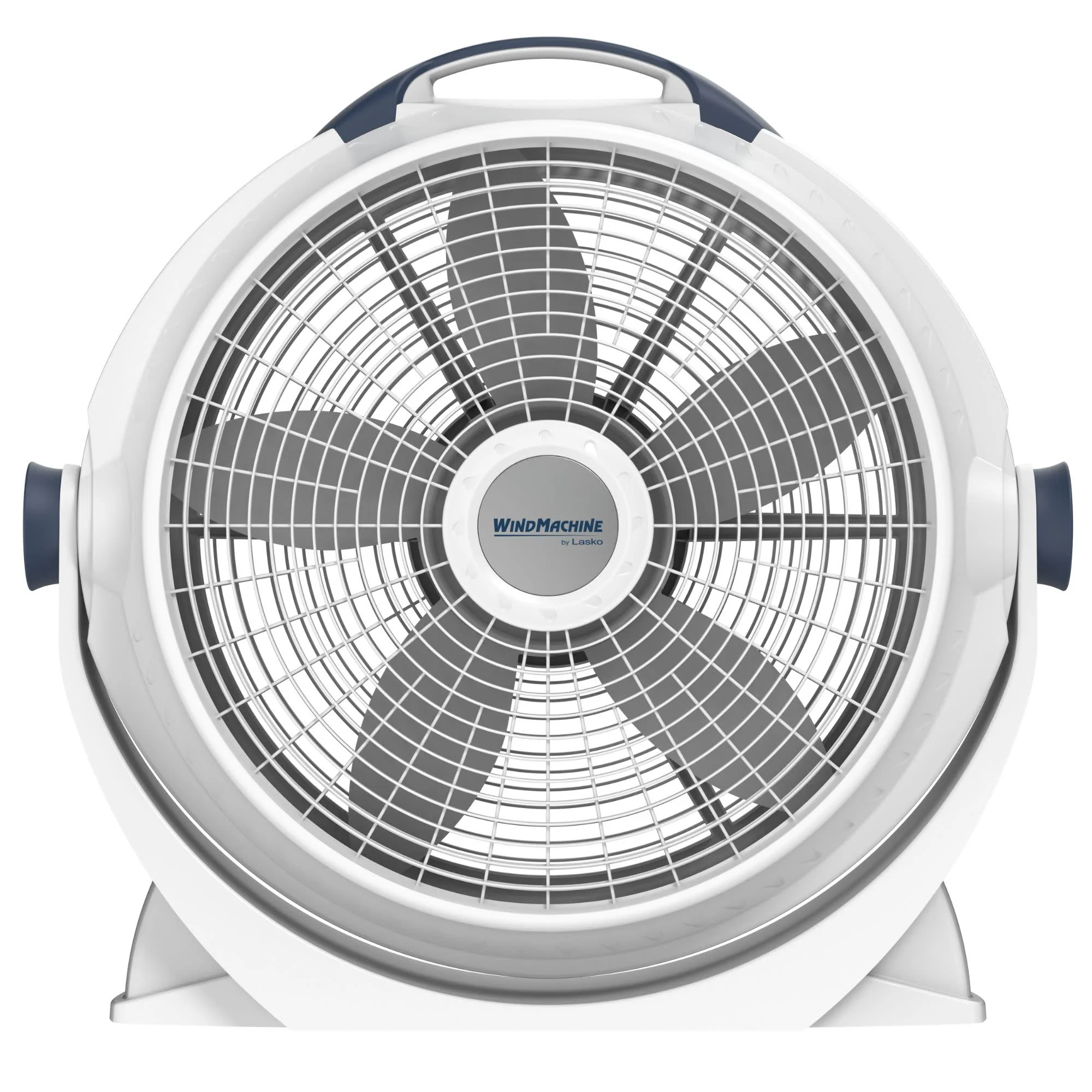 Lasko Wind Machine 20" Air Circulator Fan: 3-Speed, 360° Directional Airflow, Gray - Image 8
