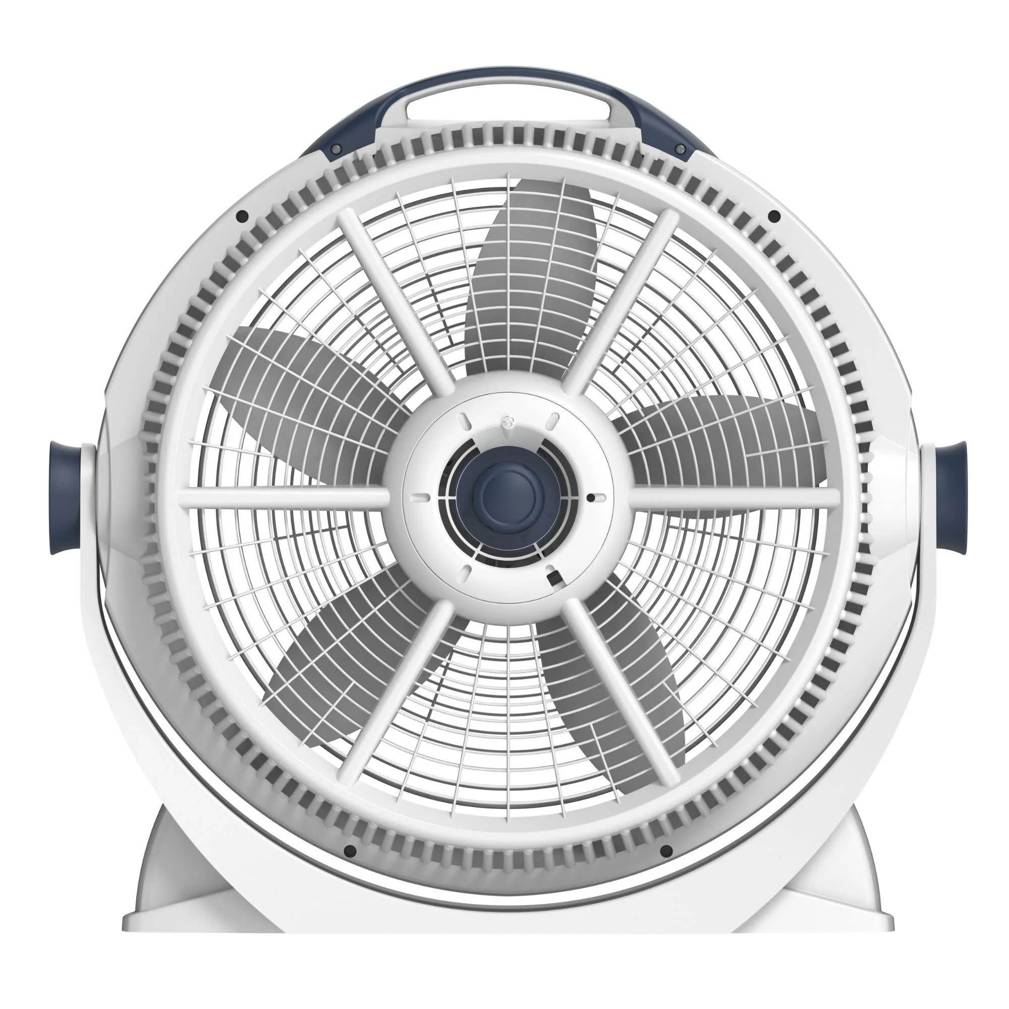 Lasko Wind Machine 20" Air Circulator Fan: 3-Speed, 360° Directional Airflow, Gray - Image 9