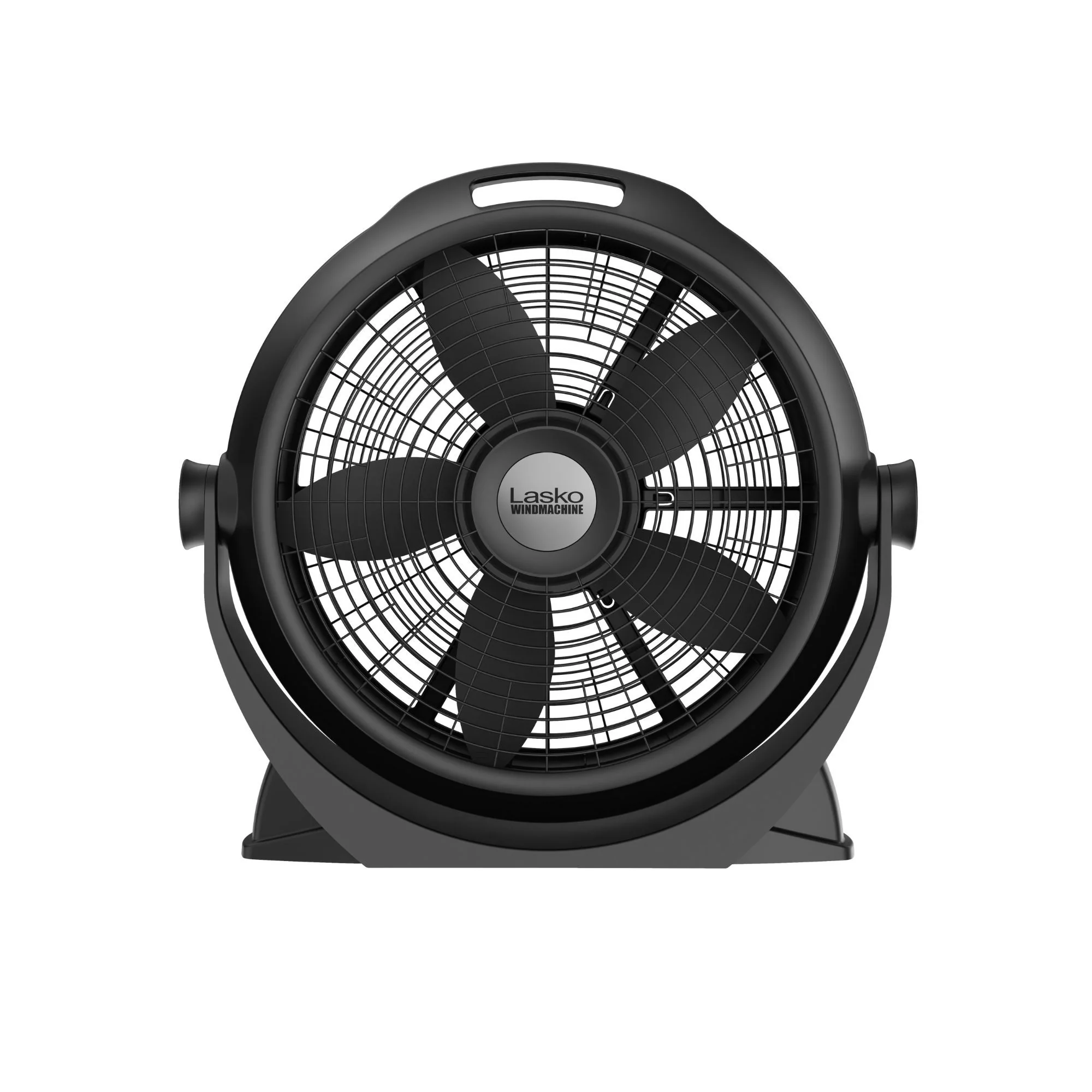 Lasko Wind Machine 20" Air Circulator Fan: 3-Speed, 360° Airflow, Black - Image 9