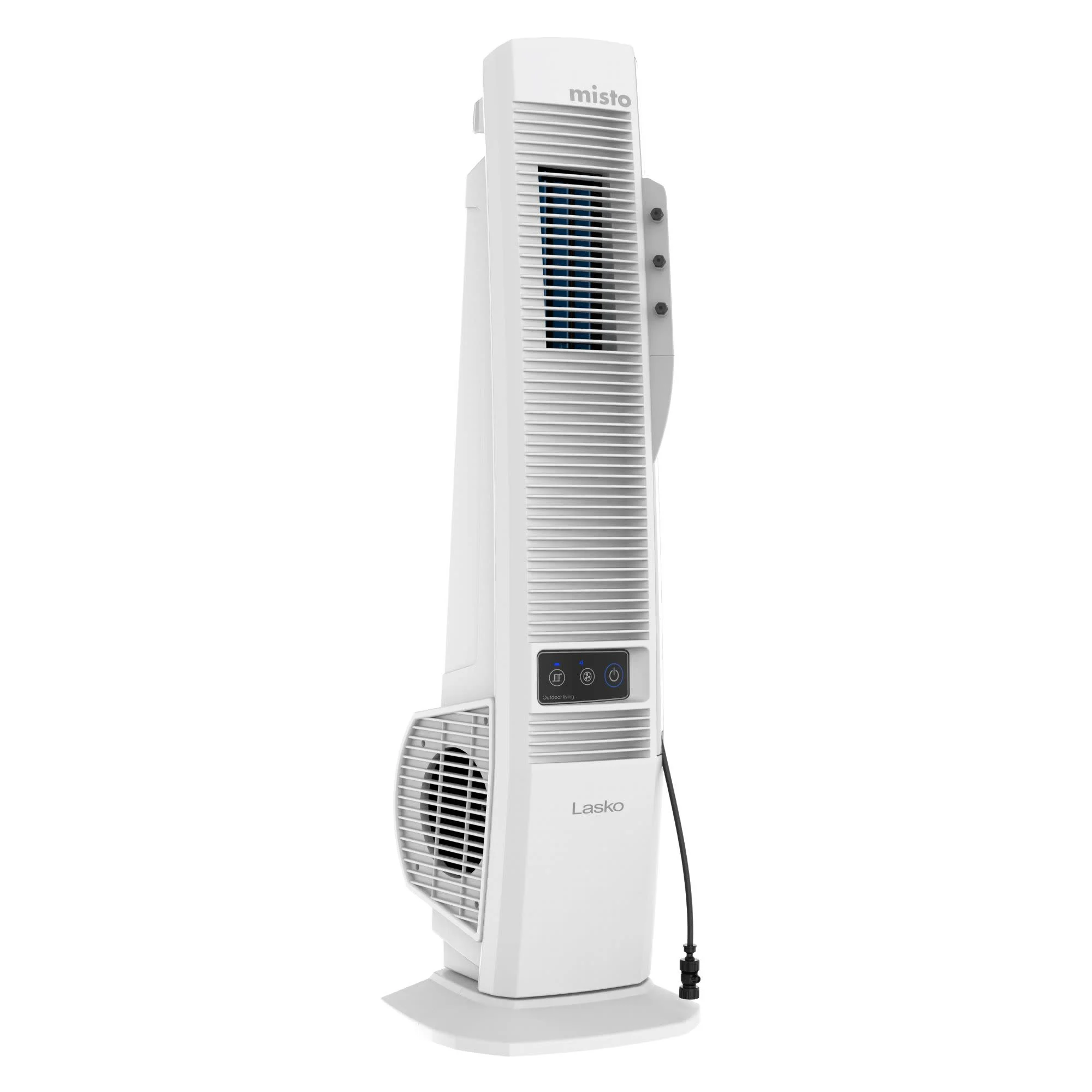 Lasko Misto 42" Outdoor Misting Tower Fan: Oscillating, 4-Speed, White - Image 12